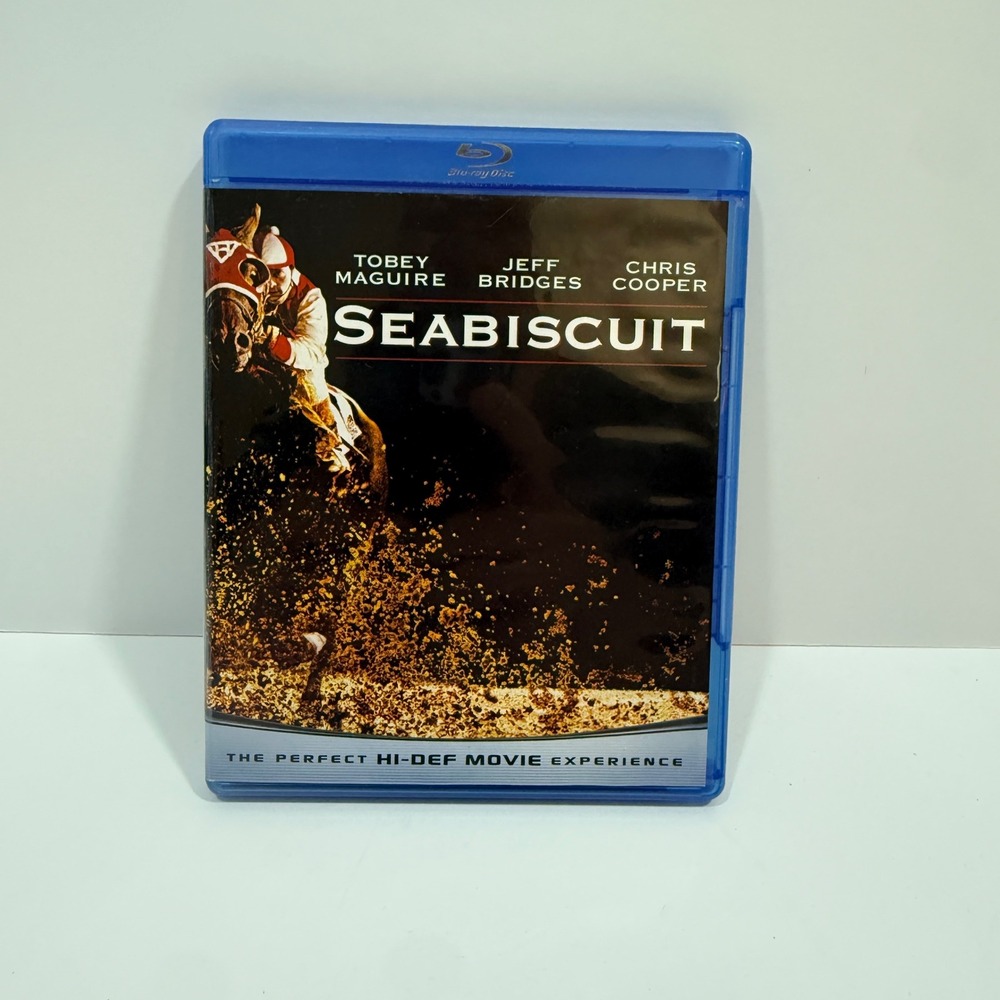 Universal Seabiscuit Movie Blu-ray One Size Blue Good Drama Tobey Maguire